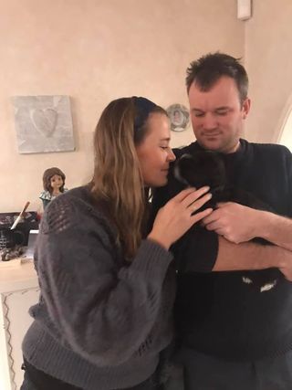 Anastasia Alina og deres nye familie Tina og Arne Martin